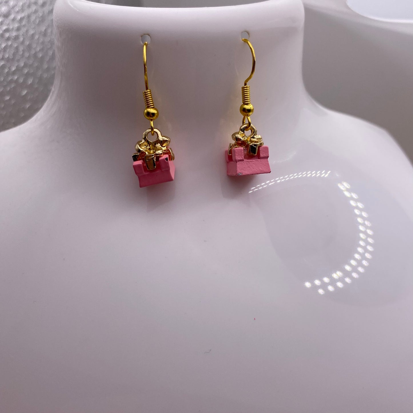Pink Present Earrings