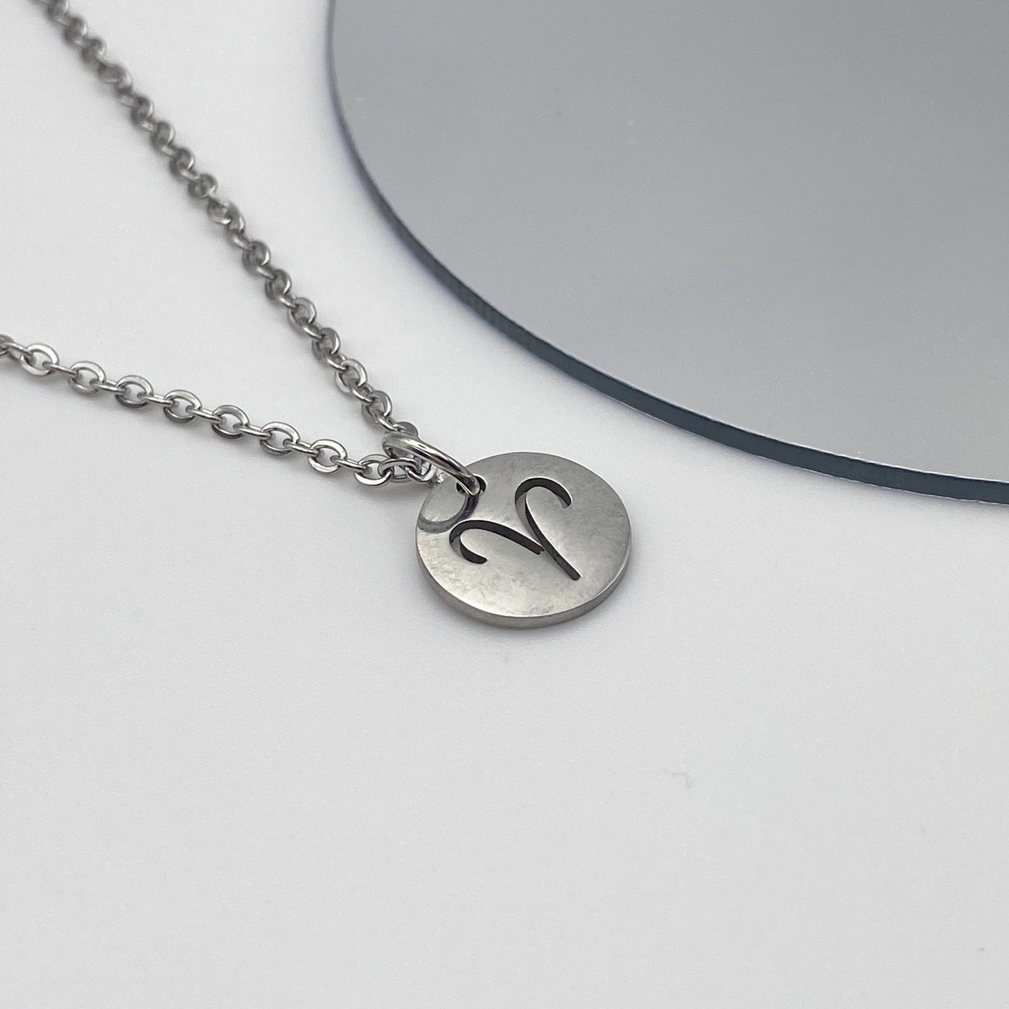Aries Symbol Necklace