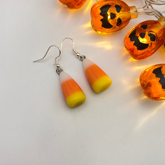 Candy Corn Earrings