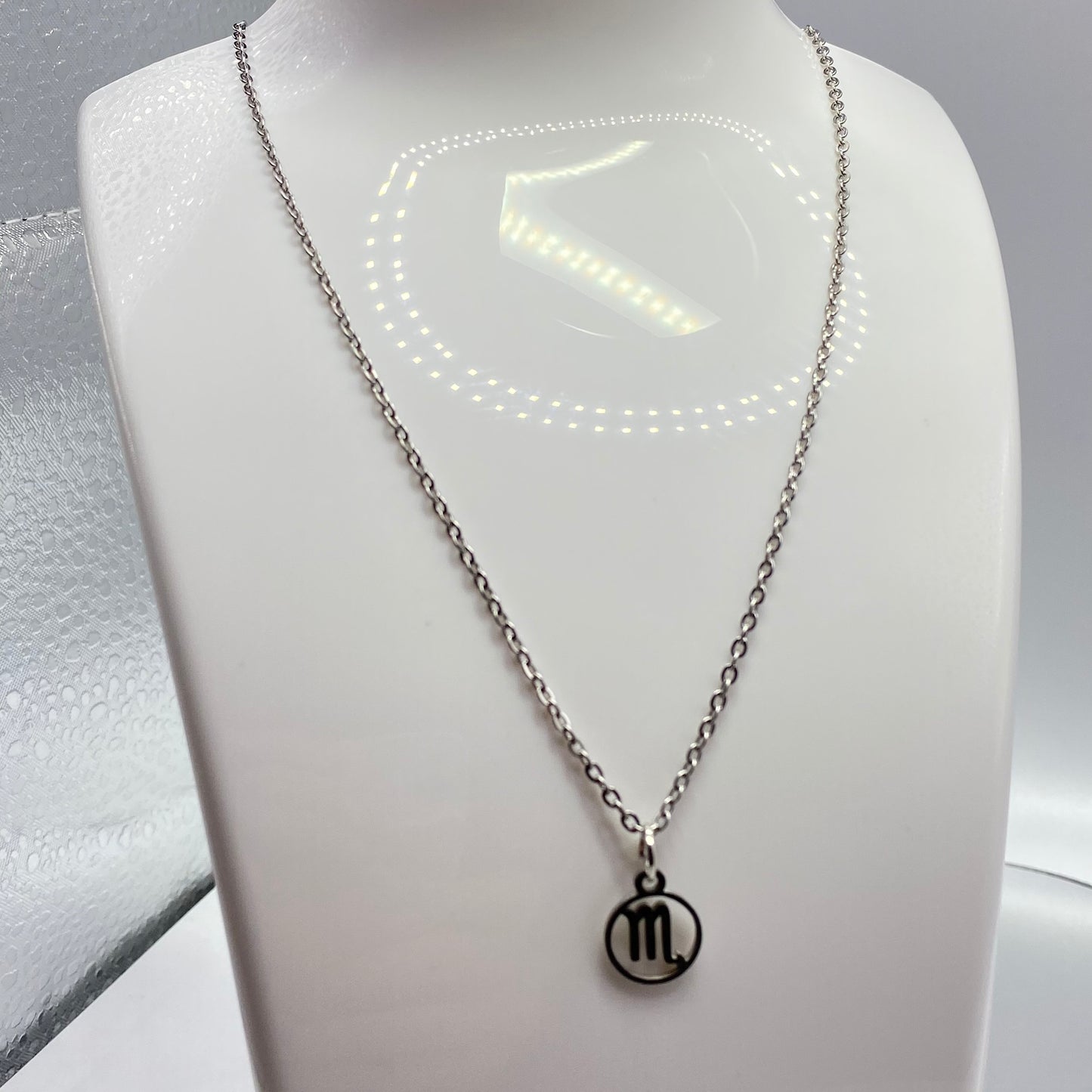 Scorpio Symbol Necklace