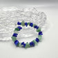 Sodalite and Green Aventurine Crystal Bracelet