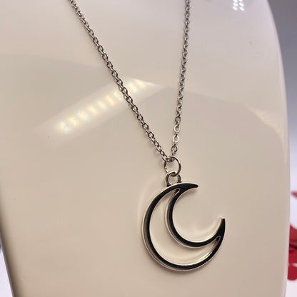 Matching Moon and Sun Necklace