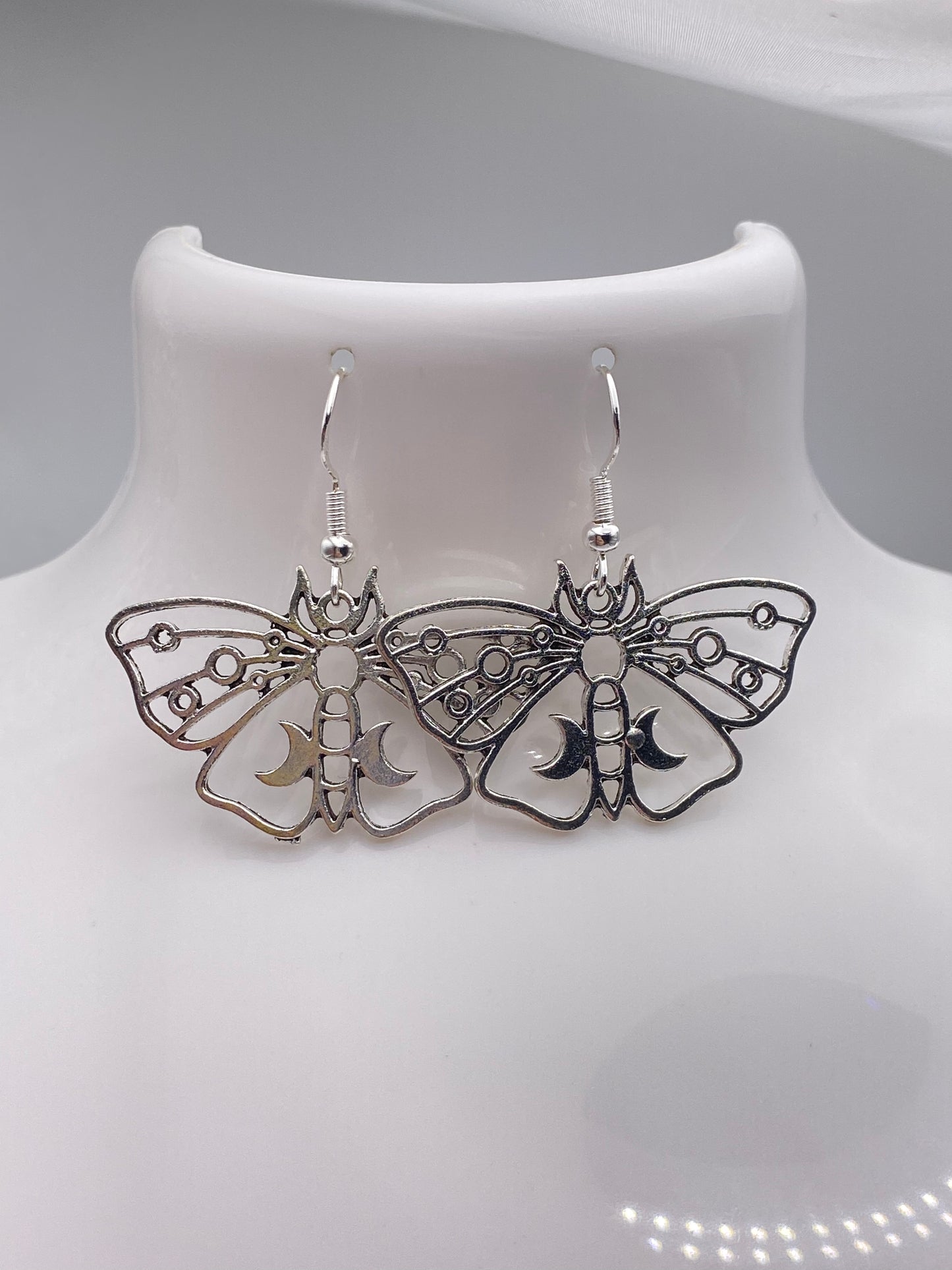 Big Moth Earrings