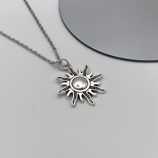 Dotted Sun Necklace