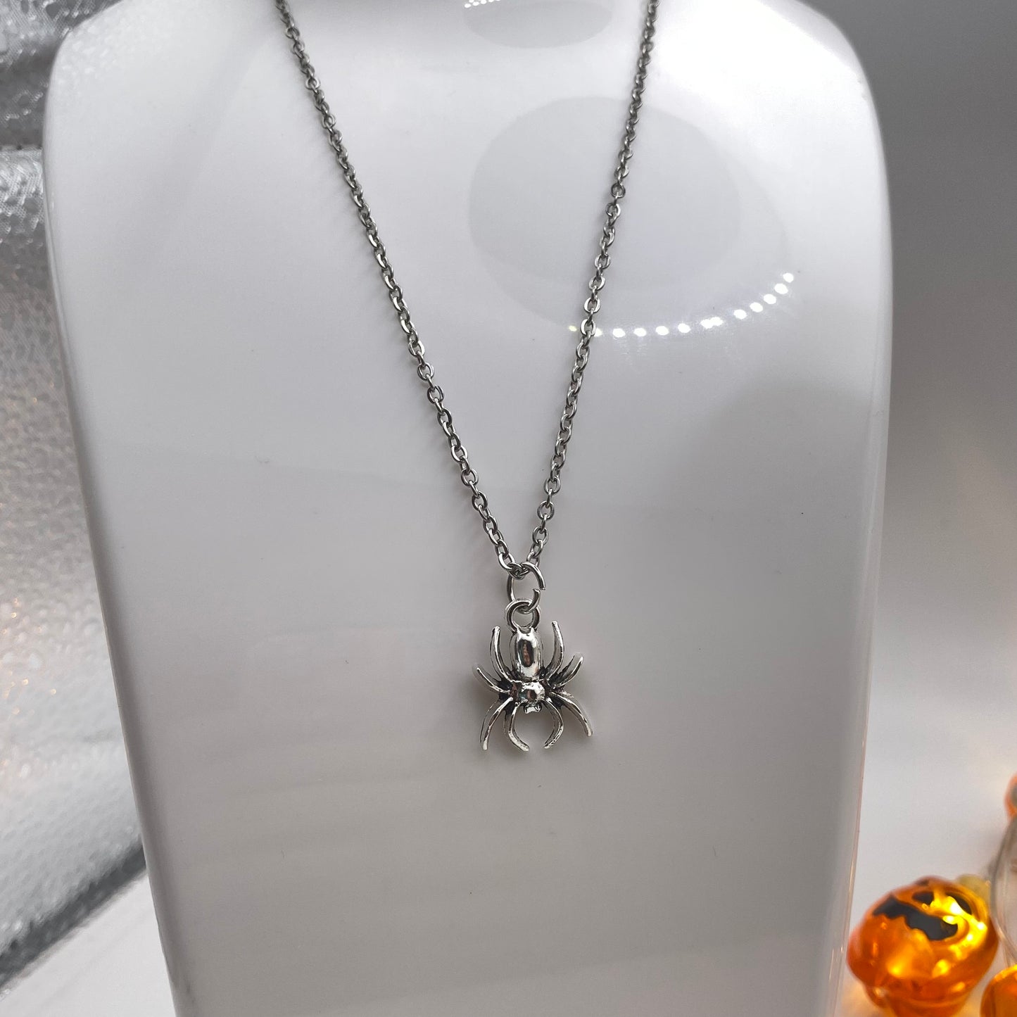 Small Spider Necklace