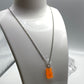 Orange Gummy Bear Necklace