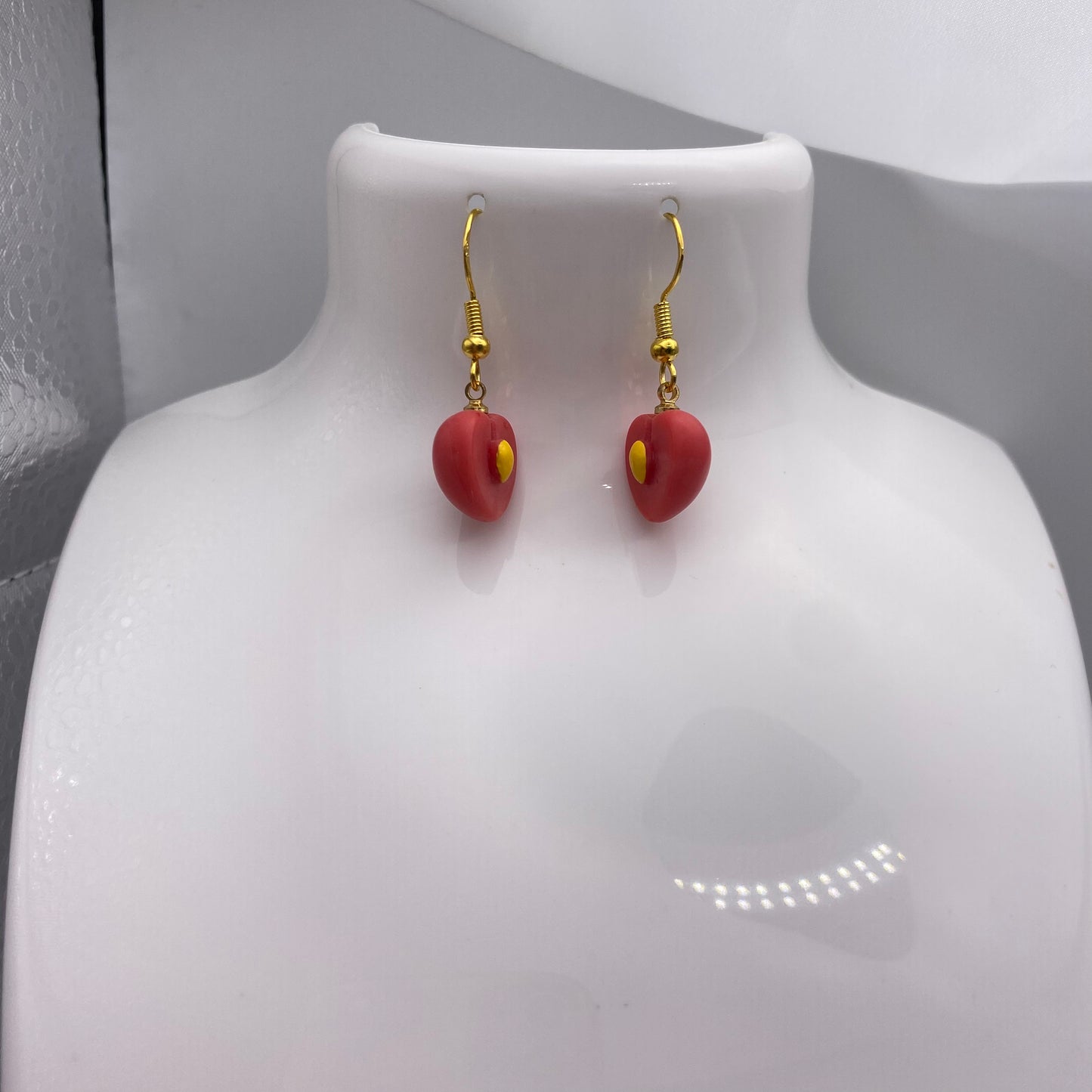 Small Pomegranate Earrings