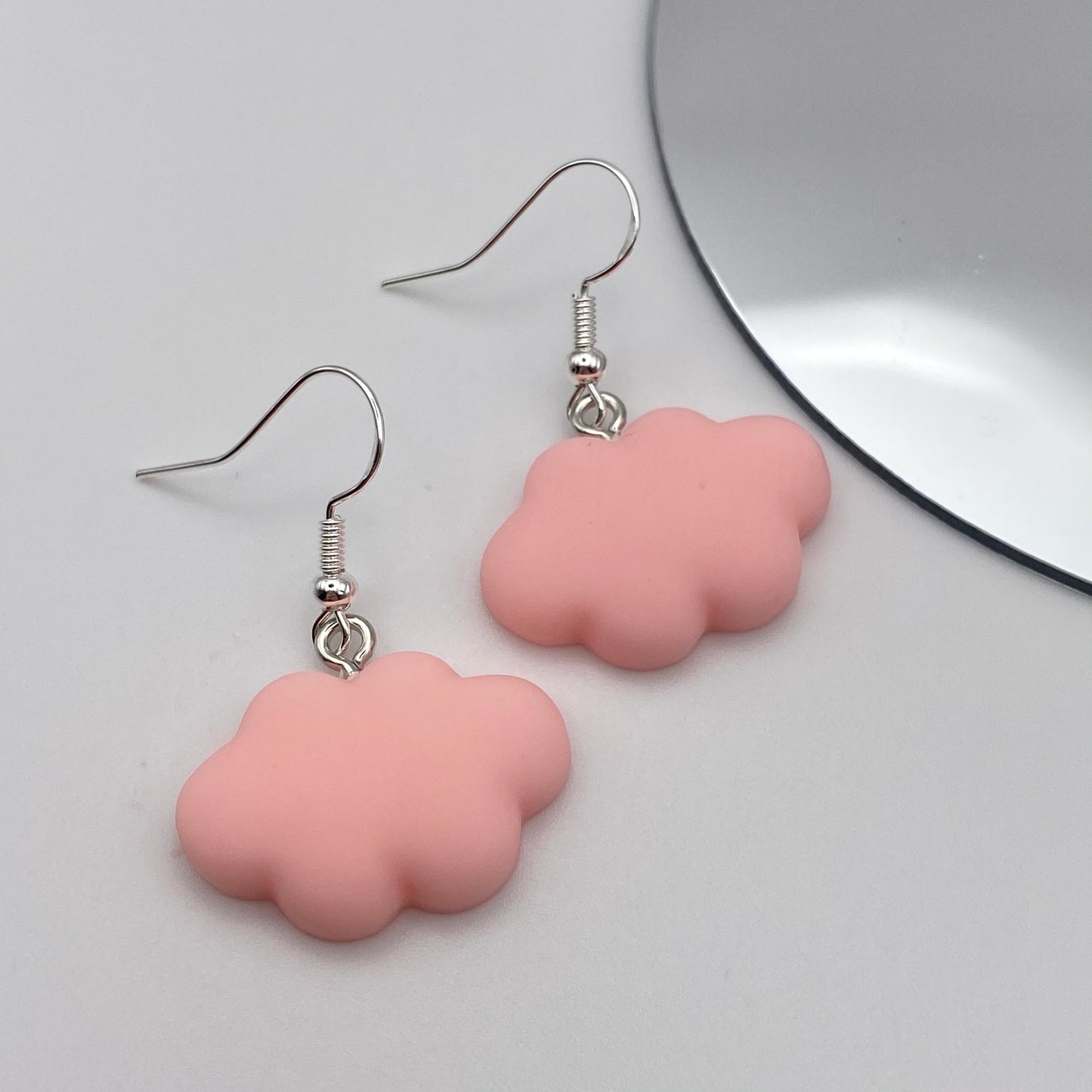 Pink Cloud Earrings