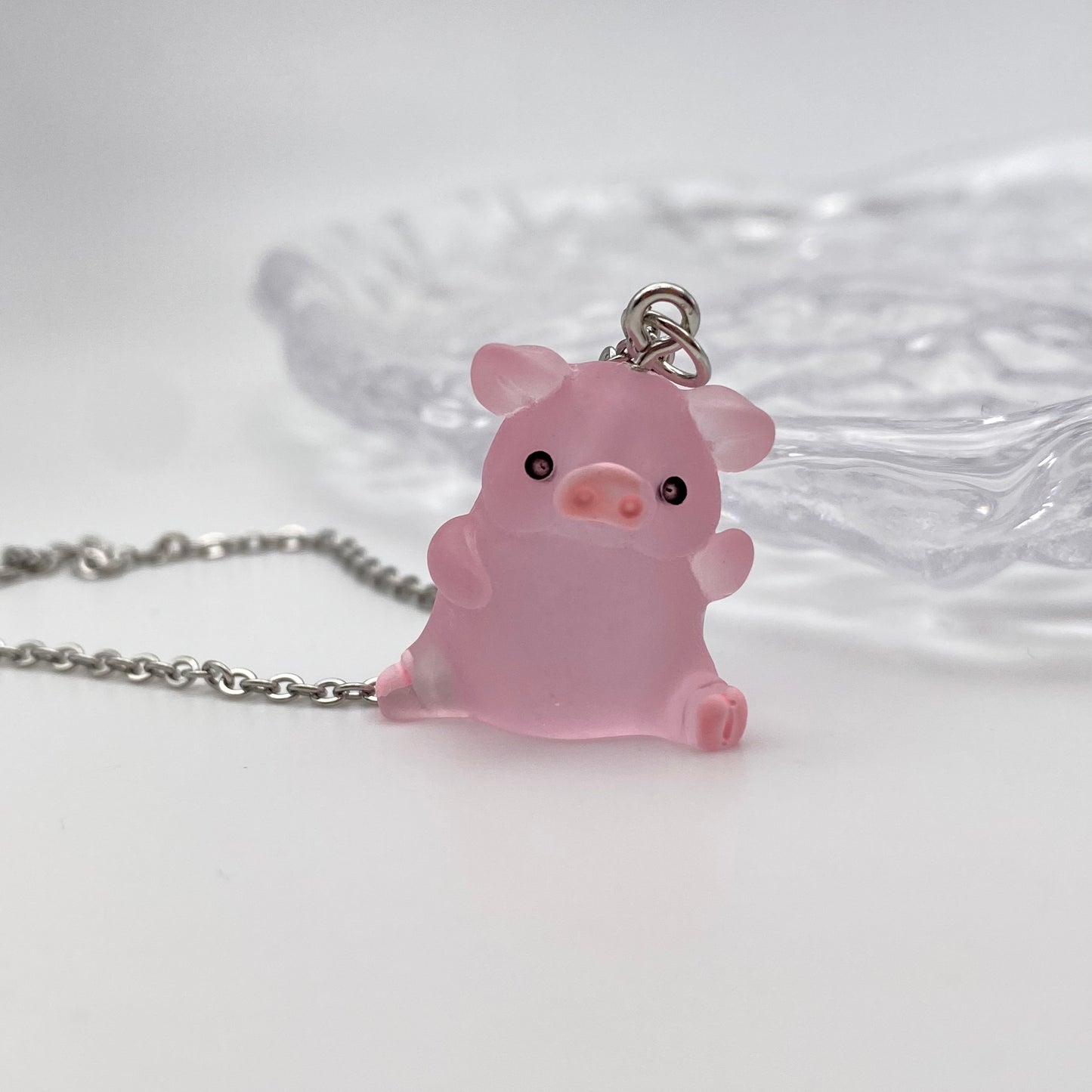 Sitting Pig Necklace