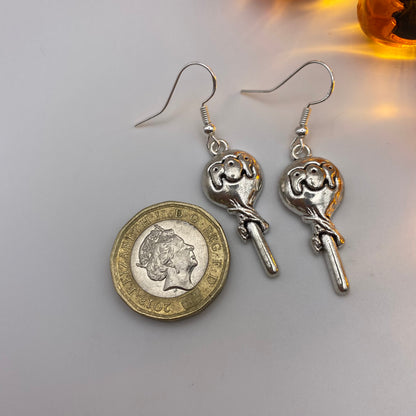 Silver Lollipop Earrings