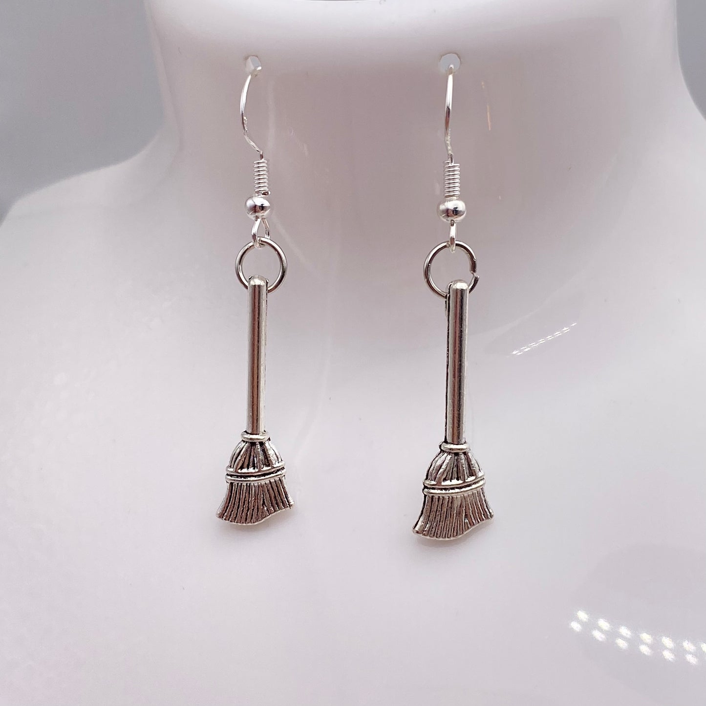 Witch Broomstick Earrings