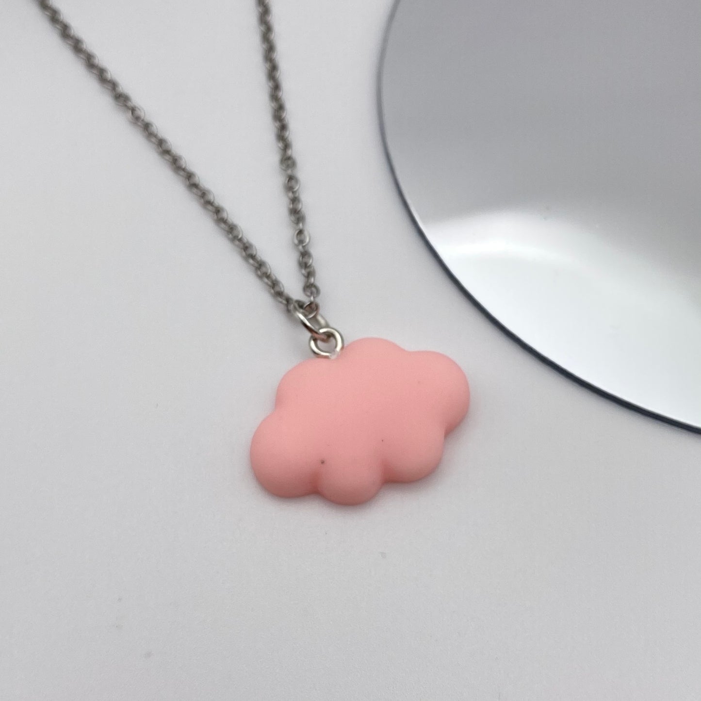Pink Cloud Necklace