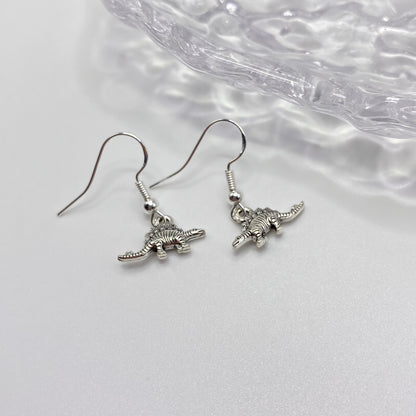 Stegosaurus Dinosaur Earrings