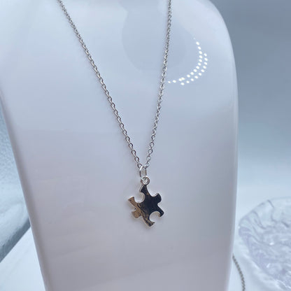 Matching Jigsaw Necklace