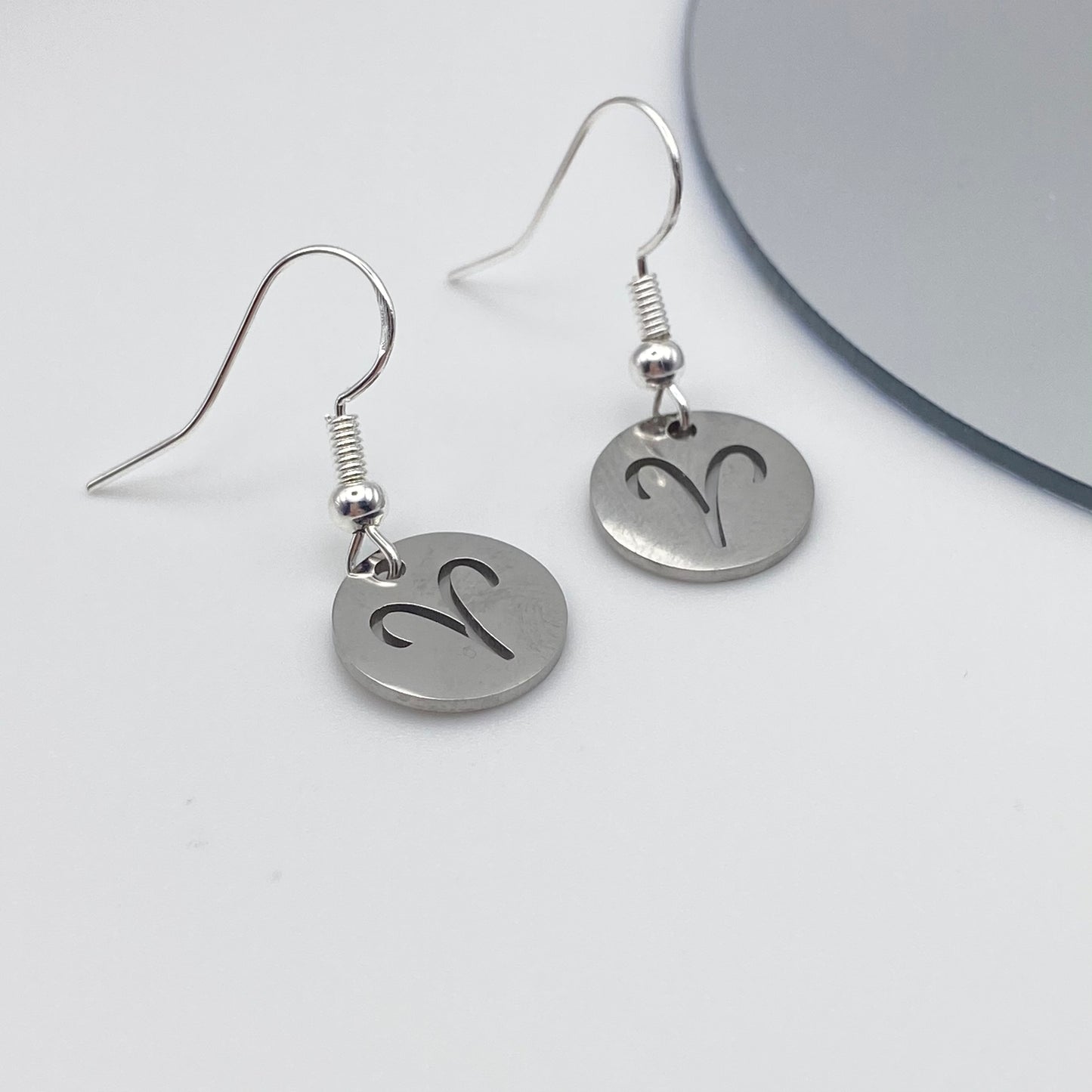 Aries Symbol Earrings