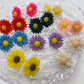 Colourful Flower Stud Earrings