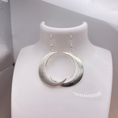 Big Crescent Moon Earrings