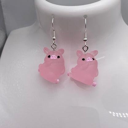 Pig Splits Earrings