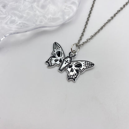 Flying Coffin Moth Necklace