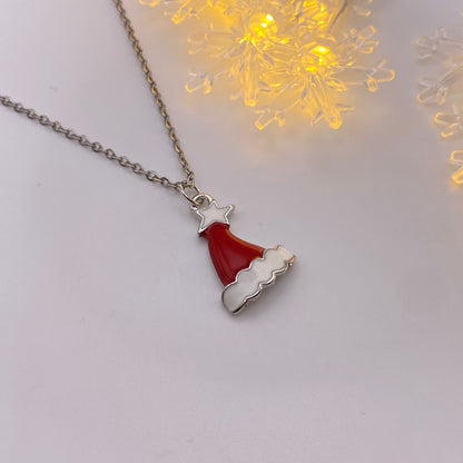 Santa Hat Necklace