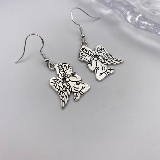 Praying Angel Earrings