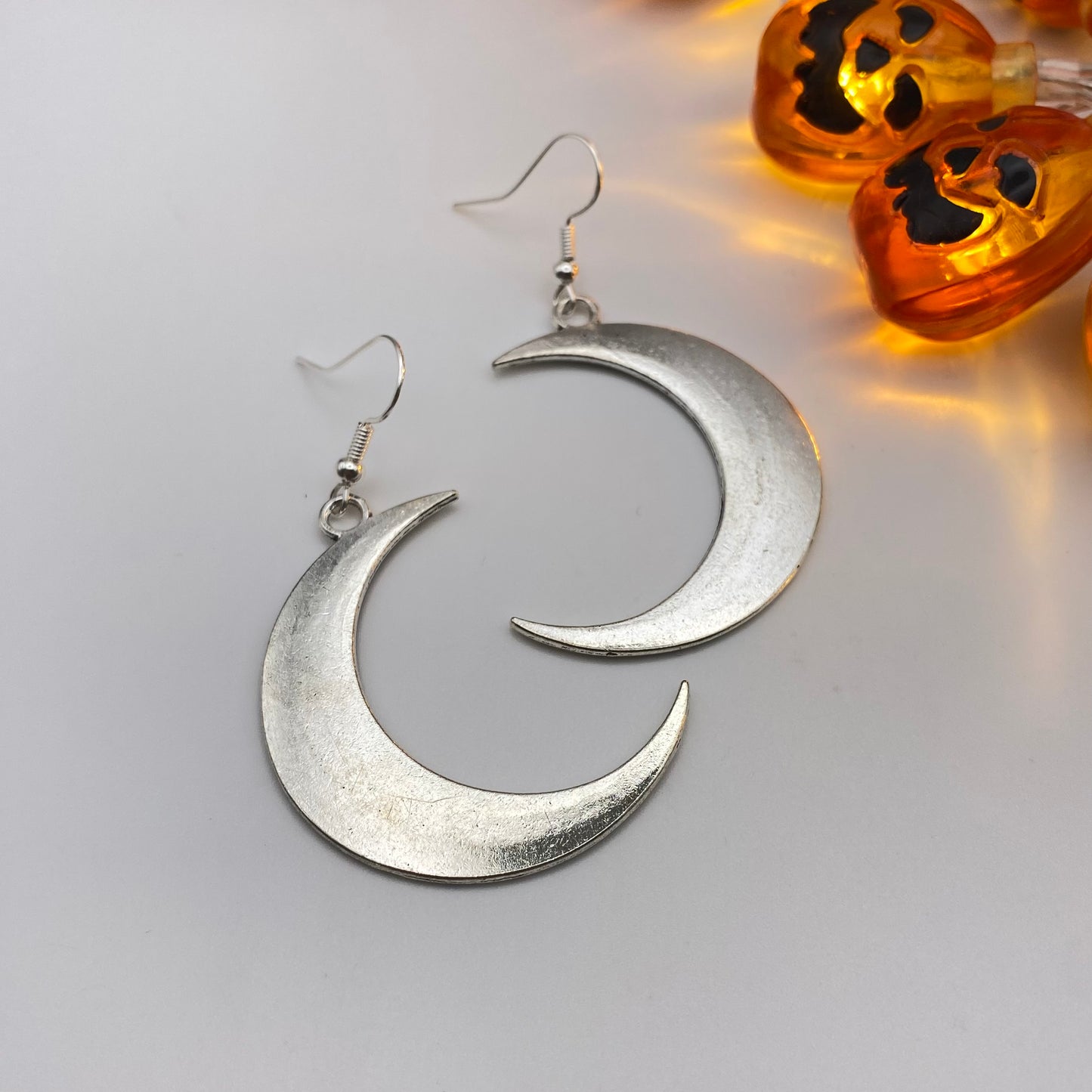 Big Crescent Moon Earrings