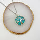 Turquoise Tree of Life Necklace