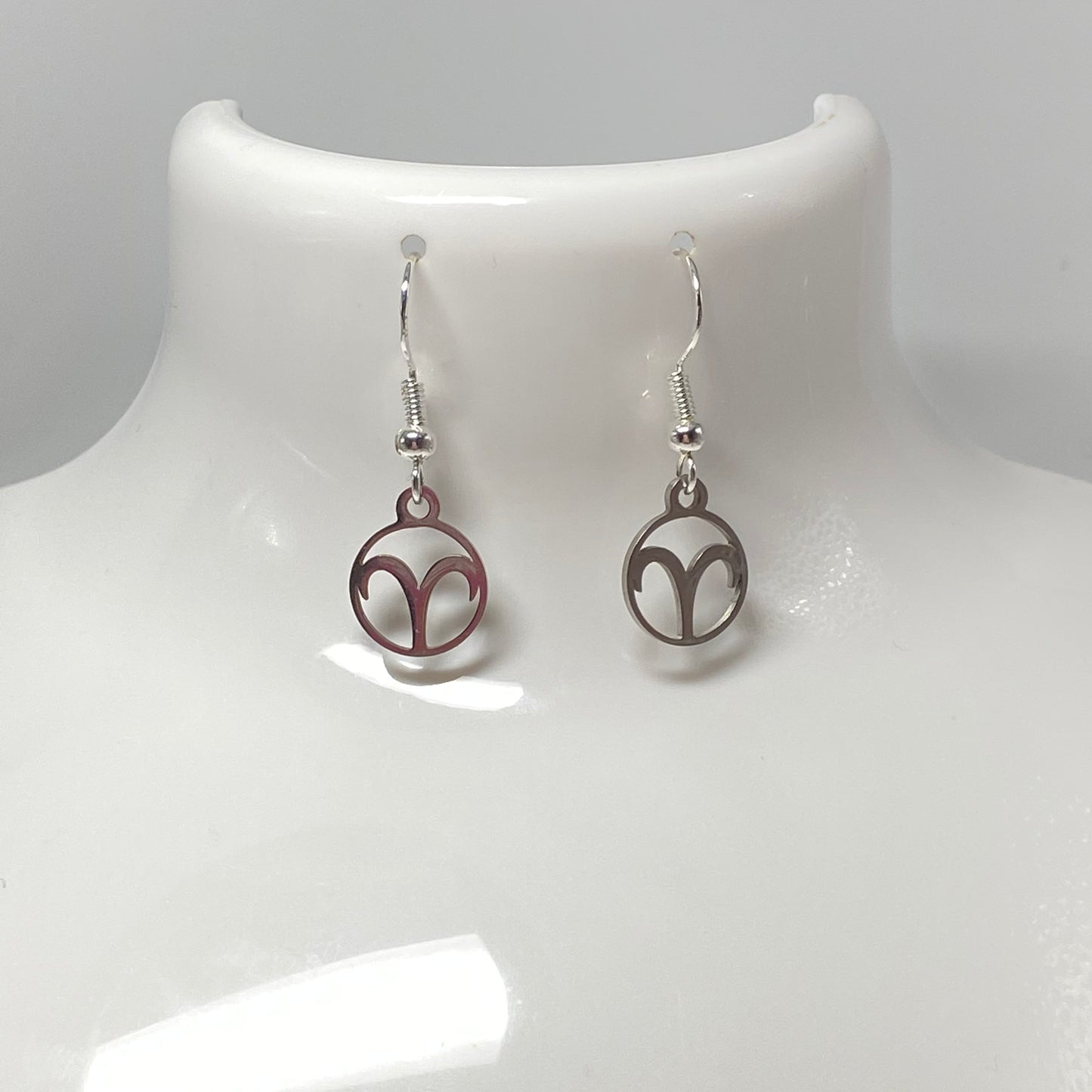 Aries Symbol Earrings