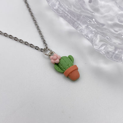 Small Cactus Necklace