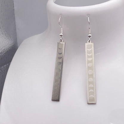 Lunar Moon Cycle Earrings