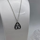 Cats Ouija Planchette Pointer Necklace