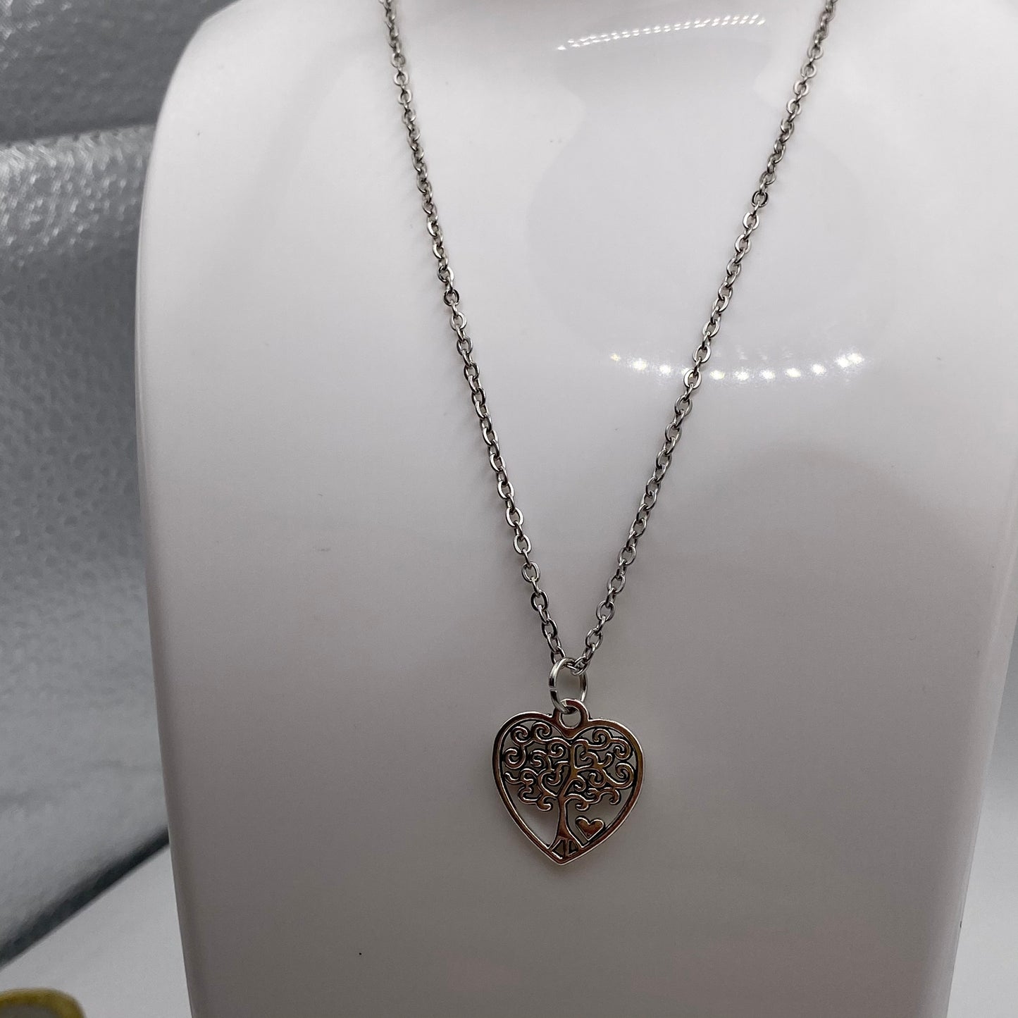 Heart Tree of Life Necklace