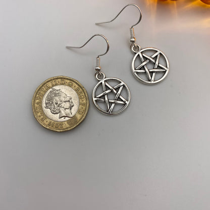 Pentagram Earrings