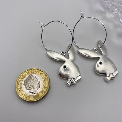 Playbunny Hoop Earrings