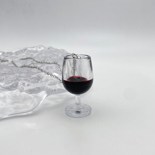 Wine Glass Necklace