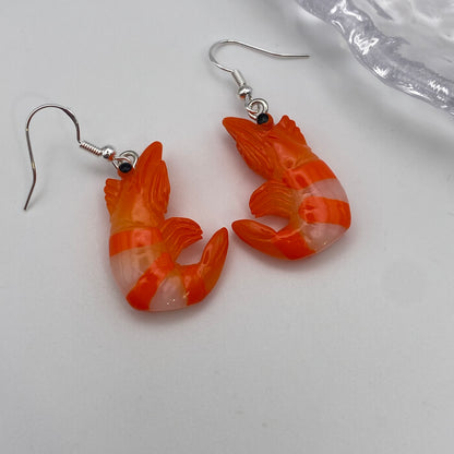 Shrimp Earrings