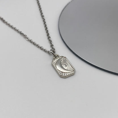 Small Moon Necklace