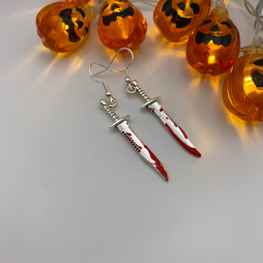 Bloody Sword Earrings