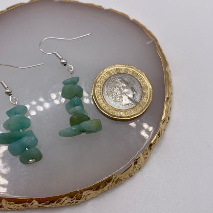 Turquoise Crystal Earrings