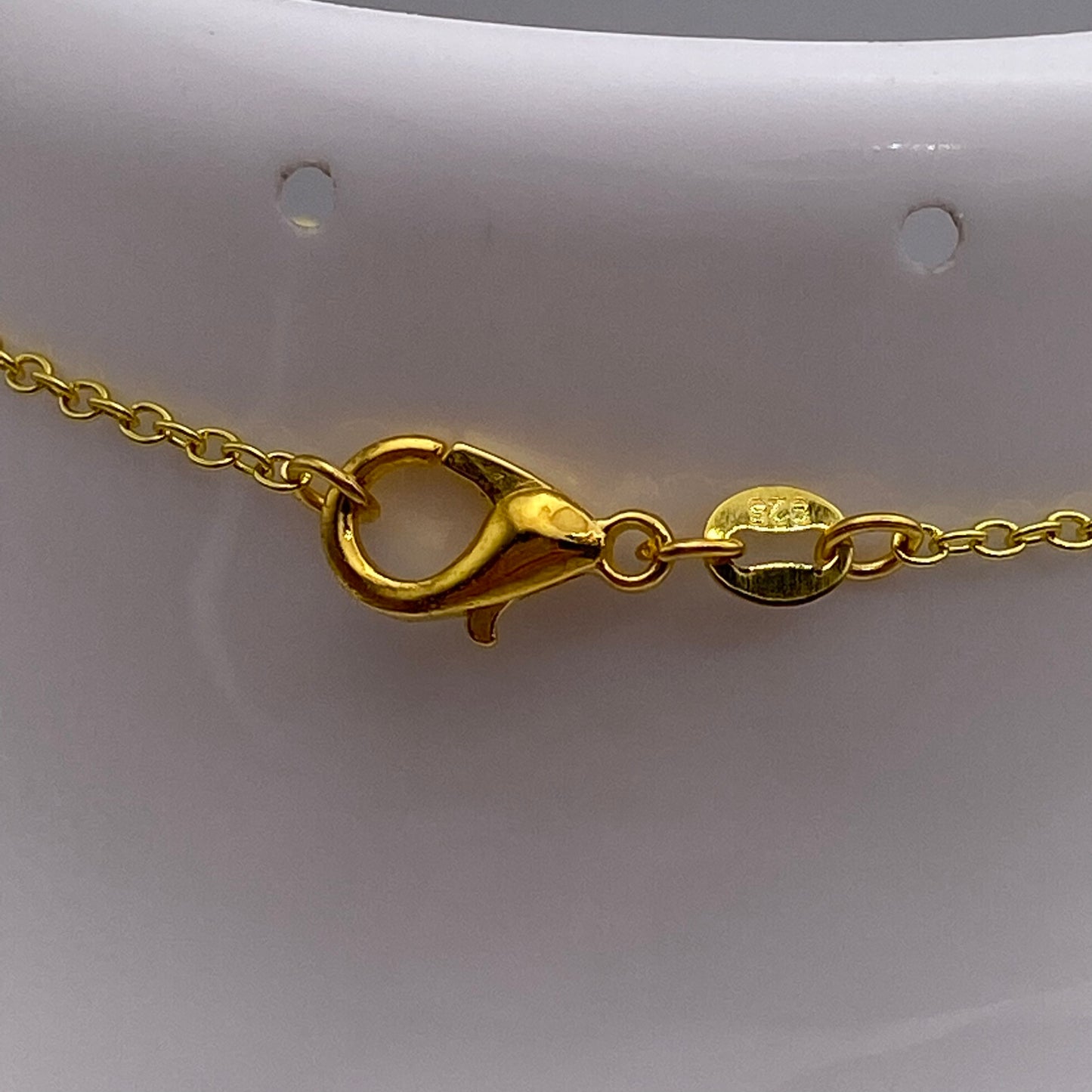 Skull Cat Gold Necklace