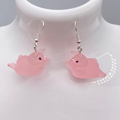 Flying Pig Earrings