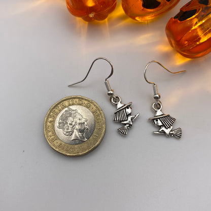 Flying Witch Earrings