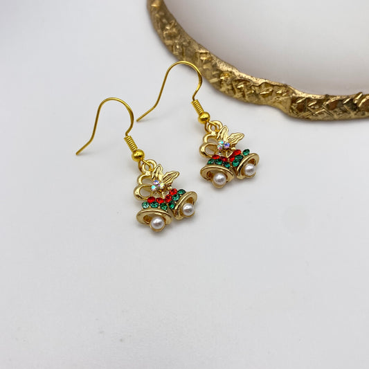 Gold Bells Earrings