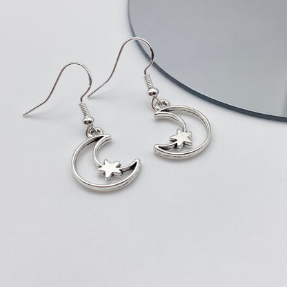 Starry Moon Earrings