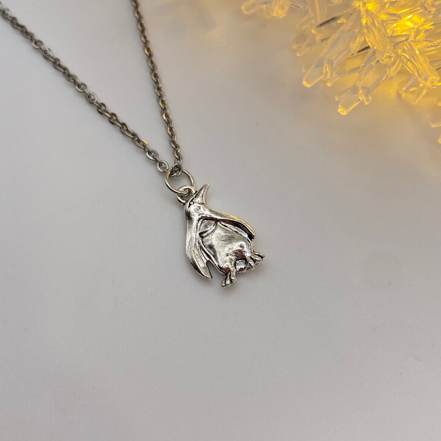 Silver Penguin Necklace