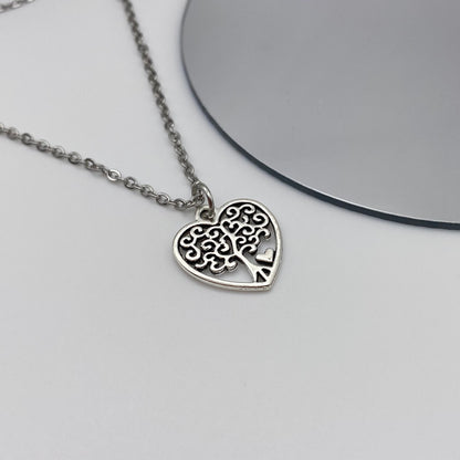 Heart Tree of Life Necklace