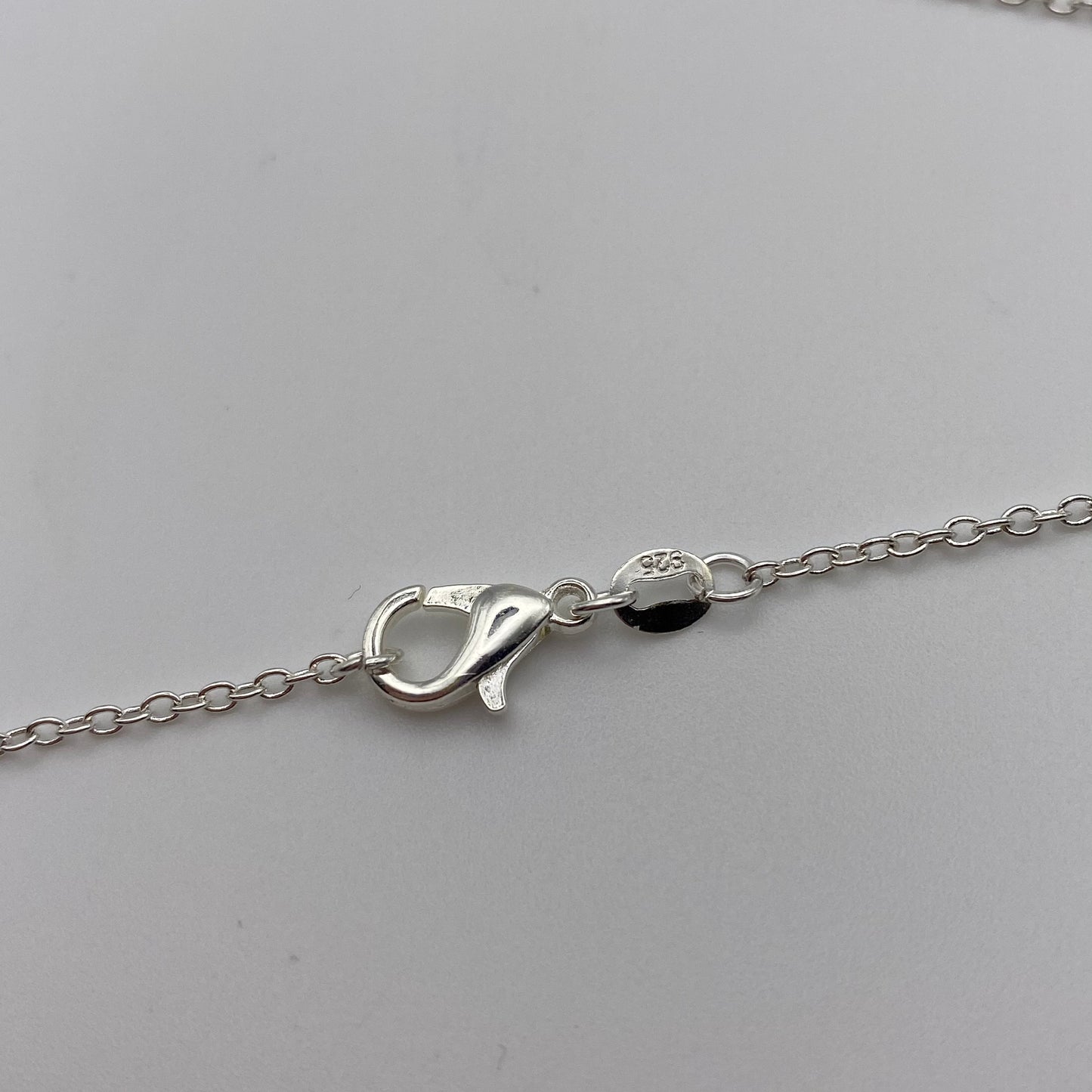 Small Silver Sun Necklace