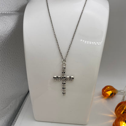 Skull Cross Necklace