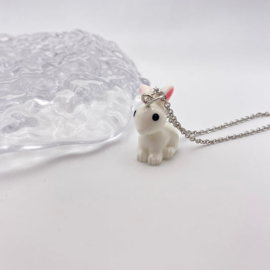 White Rabbit Necklace