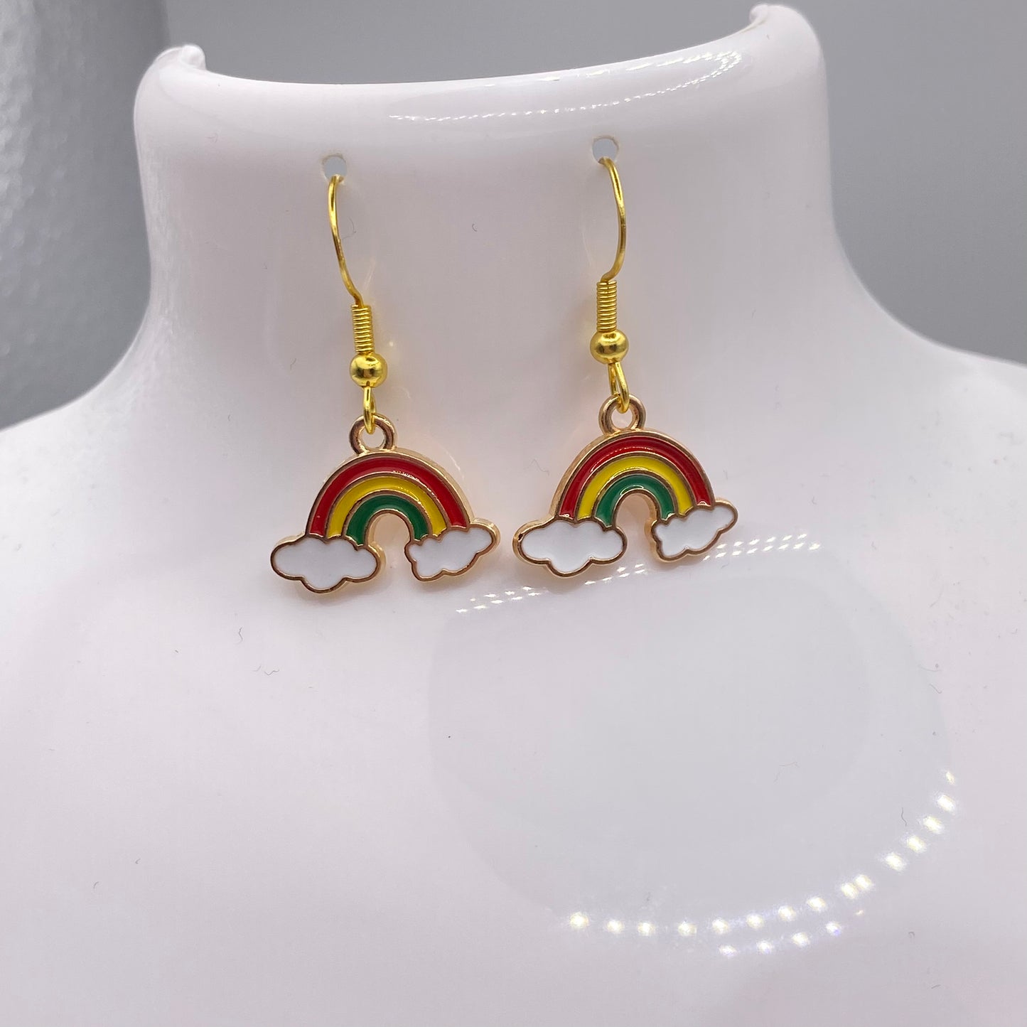 Small Rainbow Earrings